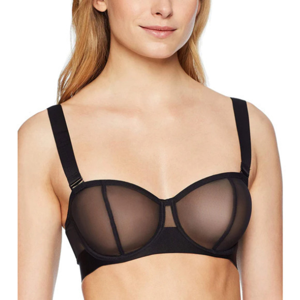DKNY Women's Sheers Convertible Strapless Bra Bra 4939